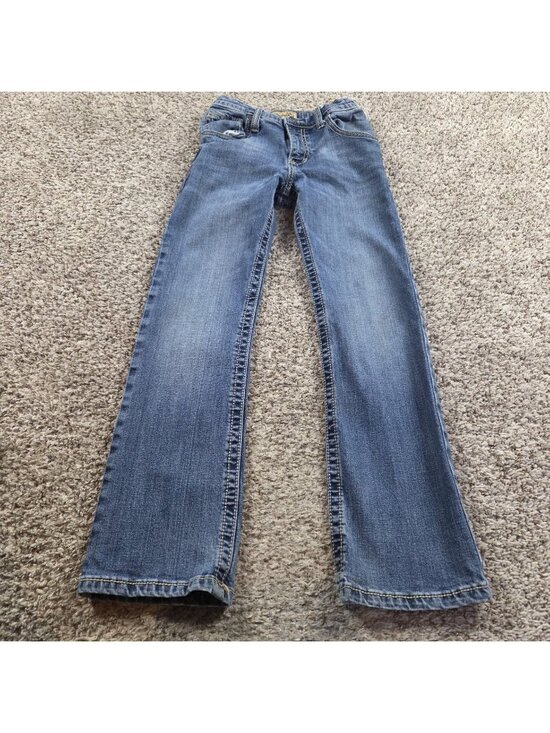 Wrangler Other - Wrangler 20X Jeans Boys 12 Bootcut Denim Dark Wash Read*